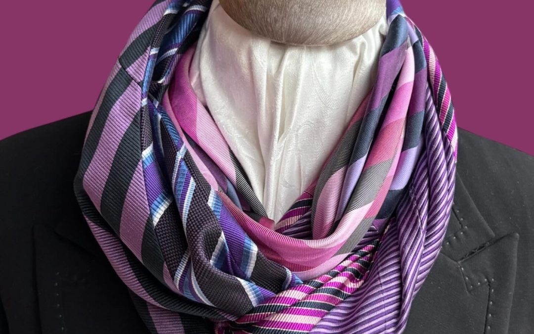 Tie scarves by Anne