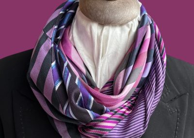 Tie scarves by Anne