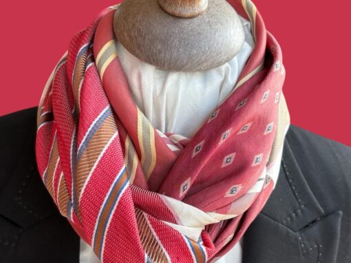 Tie scarves by Anne