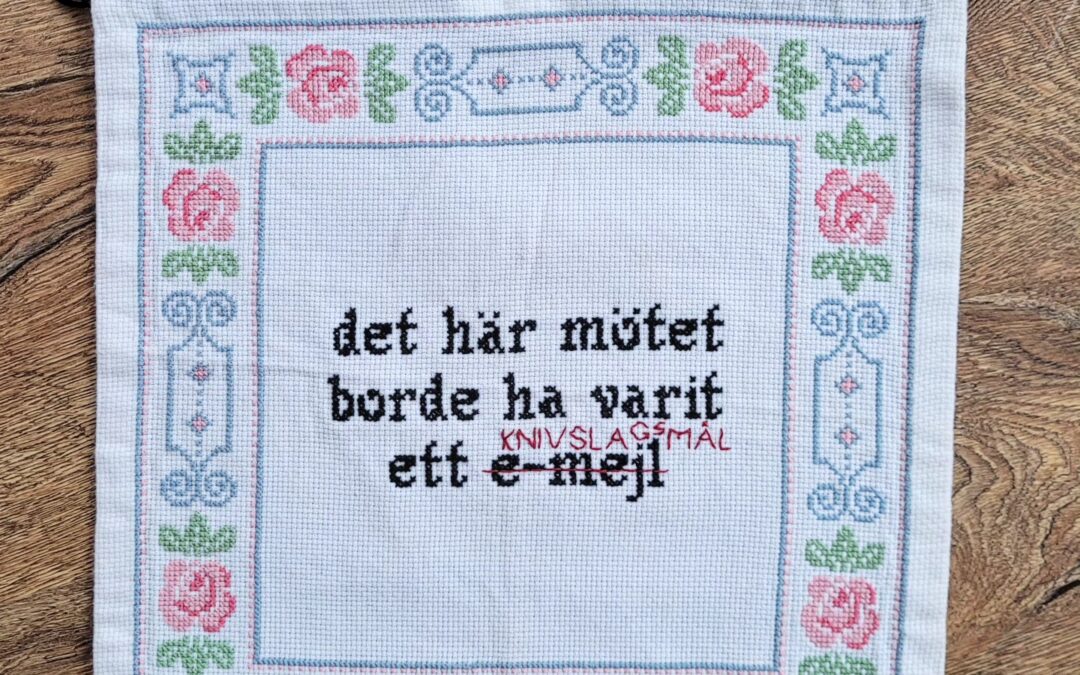 Kontroversiella korsstygn